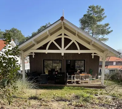 Bâtiment de la maison de vacances