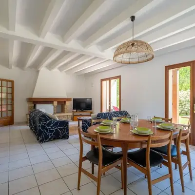 Maison au bord du lac de Biscarrosse - 6 pers - Jardin et parking - Proche pistes cyclables - FR-1-319-511