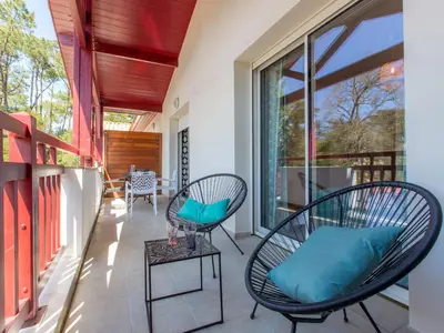Balcon ou terrasse dans l'établissement Apartment Villa Marine by Interhome