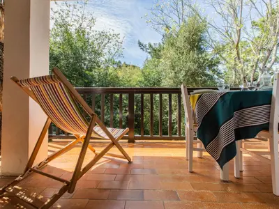 Balcon ou terrasse dans l'établissement Apartment Le Bourret-4 by Interhome