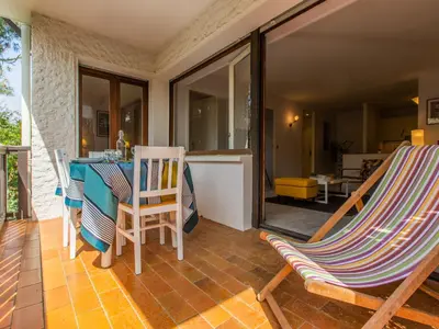 Coin salon dans l'établissement Apartment Le Bourret-4 by Interhome
