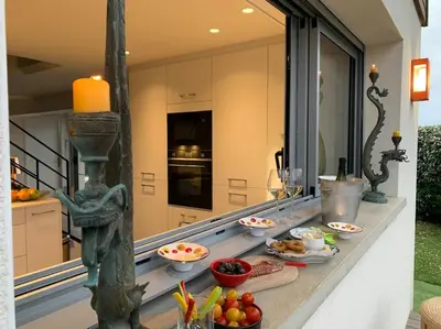 Nourriture dans la villa ou à proximité