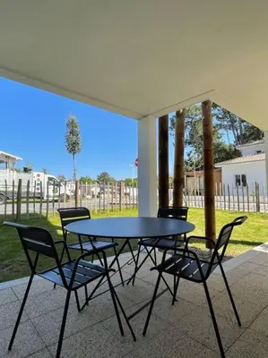 Plan de l'établissement Superbe appartement neuf, 2 terrasses , jardin