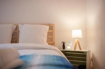 Un ou plusieurs lits dans un hébergement de l'établissement Duplex familial proche plage et commerces
