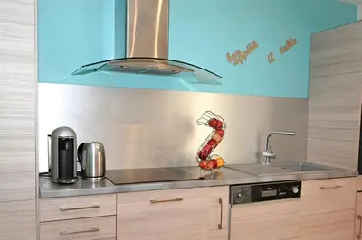 Cuisine ou kitchenette dans l'établissement La Maison Maluti - avec Baby-foot, Billard & Wifi