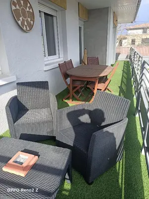 Coin salon dans l'établissement Logement la Teste de Buch