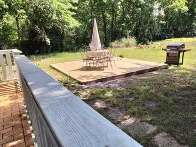 Jardin de l'établissement Le Hameau Secret
