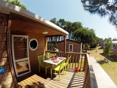 Bâtiment de le village vacances