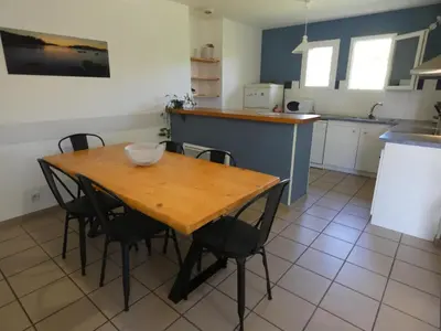 Cuisine ou kitchenette dans l'établissement Albret