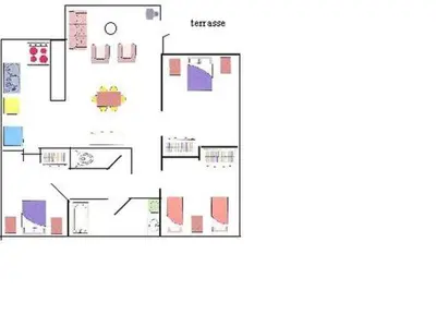Plan de l'établissement Maremne