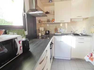 Cuisine ou kitchenette dans l'établissement Aurus ii