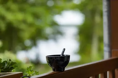 Vue sur la rivière ou le fleuve situé(e) à proximité de la maison de vacances