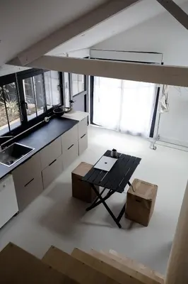 Plan de l'établissement PYLA: Nice creative studio 200 m from the beach