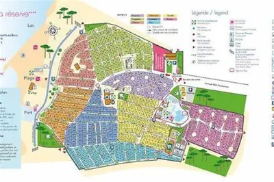 Plan de l'établissement MOBILHOME 3 CHBRES 2 SDE 2 WC LV LL TV CLIM TOUT CONFORT