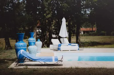 Piscine de l'établissement Riad Landais ou située à proximité