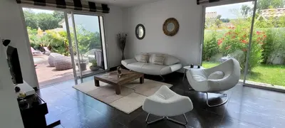 Coin salon dans l'établissement VILLA TESTERINE