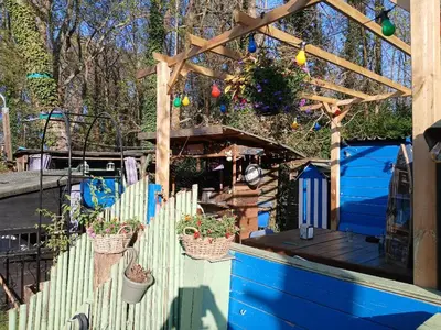 Piscine de l'établissement Maison 85m2 calme vue sur forêt ou située à proximité