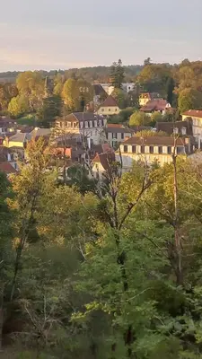 Paysage naturel près de la maison d'hôtes