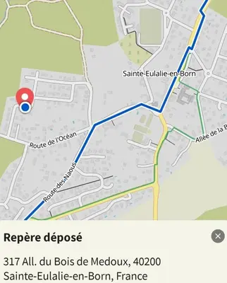 Plan de l'établissement Entre terre et mer