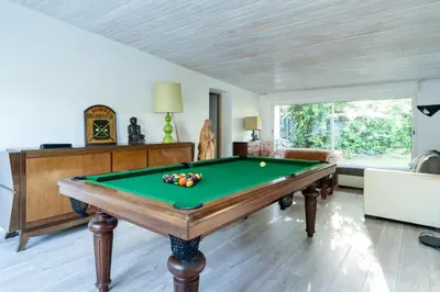 Billard dans l'établissement Villa l'Accalmie - 10 pers - Entre lac et mer