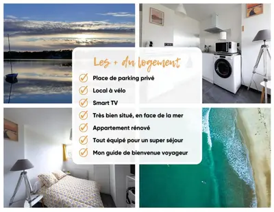 Plan de l'établissement Dune Front Paradise - Appartement sur la dune