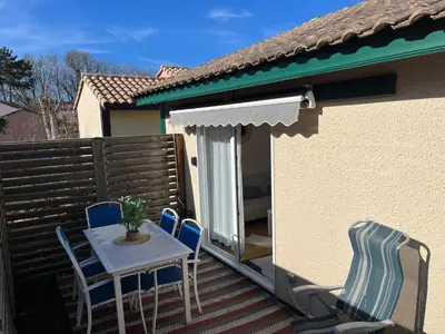 Balcon ou terrasse dans l'établissement Patrimoine et immobilier Villas du Lac