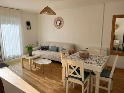 Coin salon dans l'établissement Patrimoine et immobilier Villas du Lac