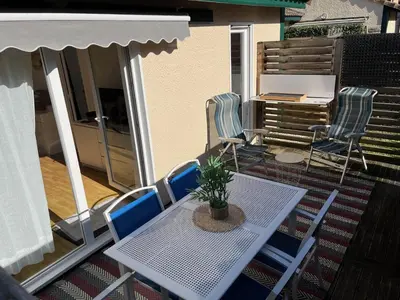 Coin salon dans l'établissement Patrimoine et immobilier Villas du Lac