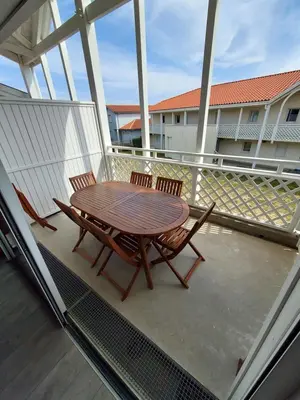 Balcon ou terrasse dans l'établissement COTE SOLEIL