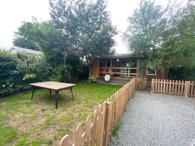 Jardin de l'établissement Le chalet Arcachonais