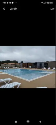 Piscine de l'établissement cottage familial piscine dans les Landes ou située à proximité