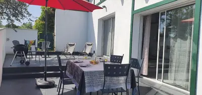 Balcon ou terrasse dans l'établissement Lamothe