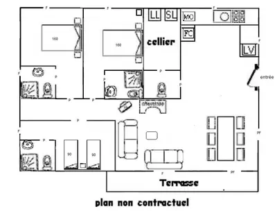 Plan de l'établissement Lamothe