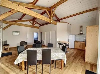 Coin salon dans l'établissement Maison la teste