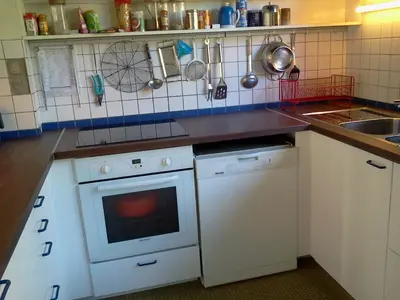Cuisine ou kitchenette dans l'établissement Villa Surprise
