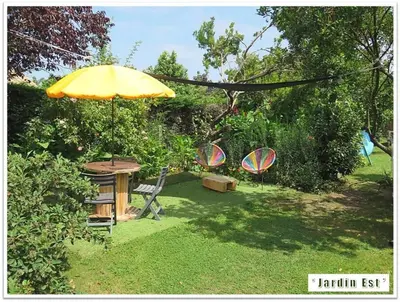 Jardin de l'établissement Villa de charme 