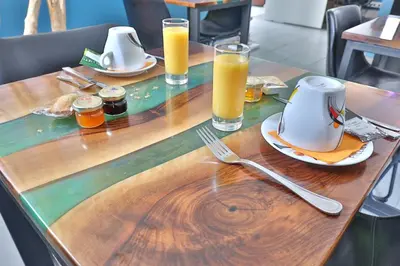 Nourriture dans l'hôtel ou à proximité