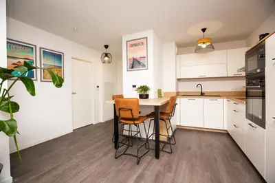 Cuisine ou kitchenette dans l'établissement Atlantic Selection - Ene Etchola - Proche du port de Capbreton