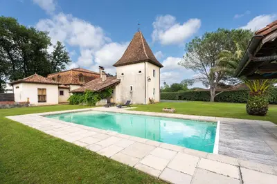 Piscine de l'établissement Lou Grith - Maison pour 10 avec piscine privée ou située à proximité
