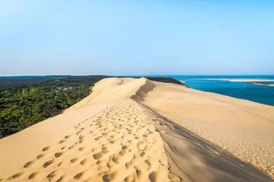 Paysage naturel près de la maison de vacances
