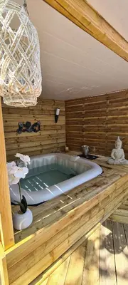 Plan de l'établissement Chalet avec Jacuzzi