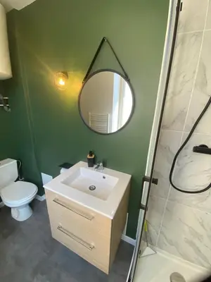 Salle de bains dans l'établissement Studio lumineux hypercentre