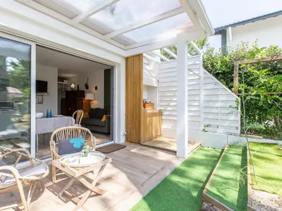 Jardin de l'établissement Studio Biarritz by Interhome