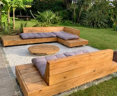 Jardin de l'établissement La Kasa Poza