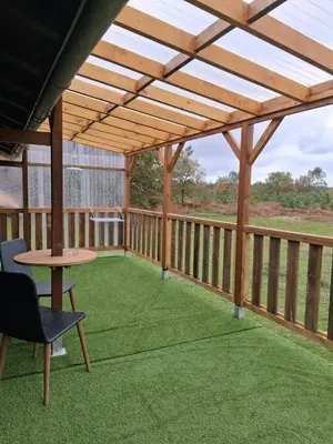 Jardin de l'établissement Amarante des Landes