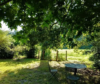 Jardin de l'établissement Chambres d'hôtes Villa Lortin