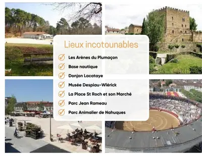 Plan de l'établissement Cab-Appart Mont de Marsan