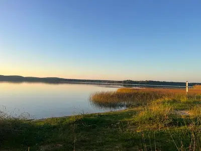 Paysage naturel près de le camping