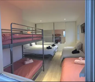 Un ou plusieurs lits dans un hébergement de l'établissement Pyla Villa DE LA DUNE Promo 2026