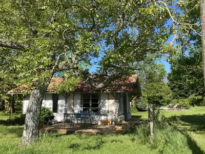 Jardin de l'établissement Domaine Au Bon